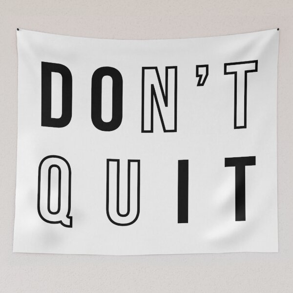 Item preview, Do it, don't quit designed and sold by Allison Manson.