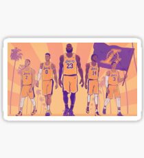 Lakers 2018 Season Sticker
