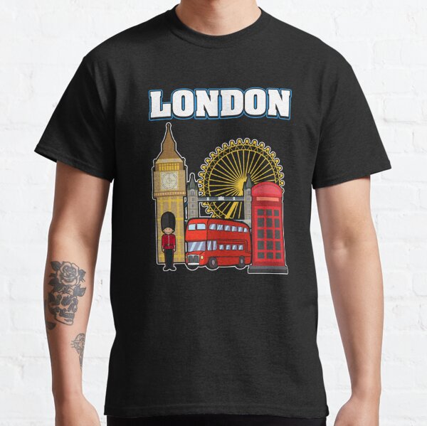 LONDON T-Shirt London Town City Gift 