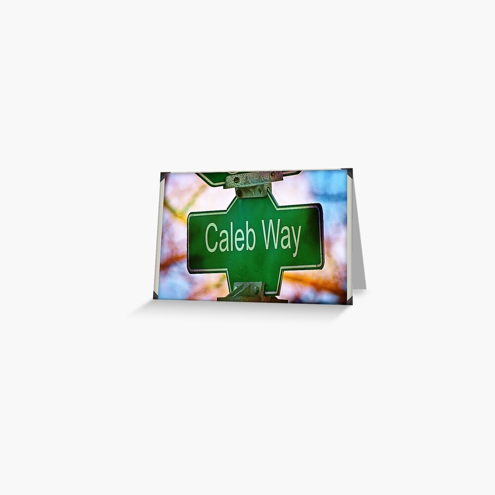 Caleb Greeting Card
