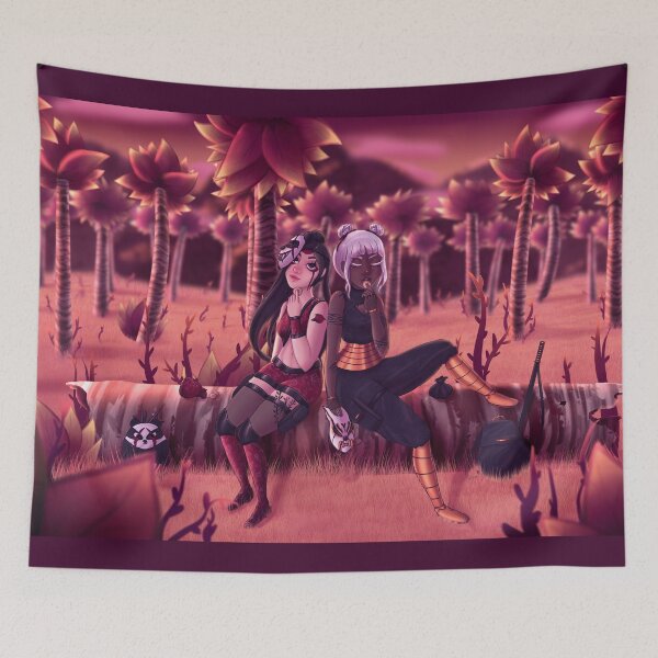 Item preview, Ninja Girls Kyla & Su designed and sold by LBC Illustrations.