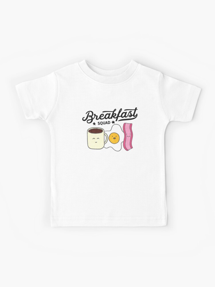 Breakfast Squad Cute Coffee Eggs & Bacon Novelty Gift