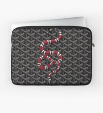 Goyard Snake Laptop Sleeve