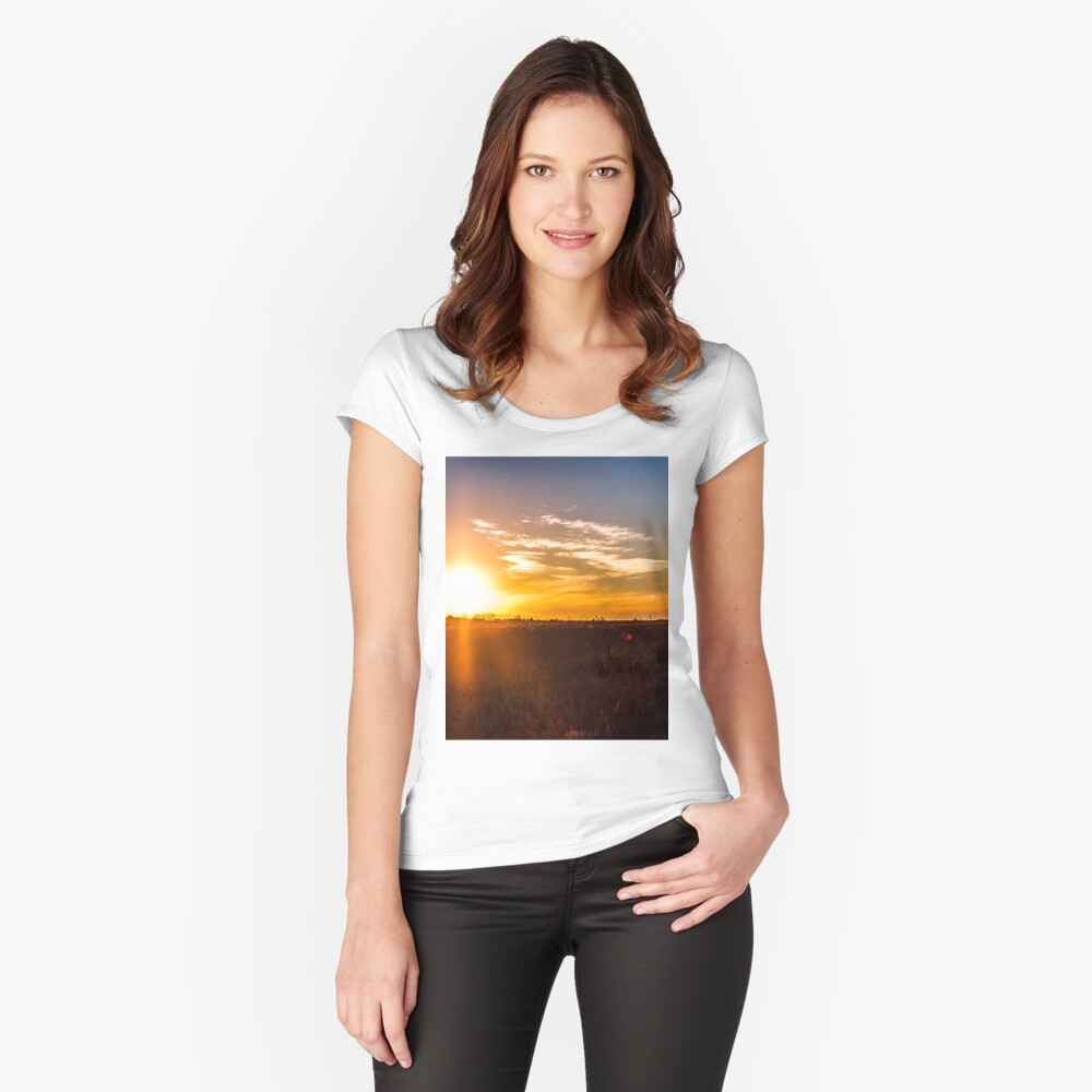 Item preview, Fitted Scoop T-Shirt designed and sold by darren-j-mcleod.