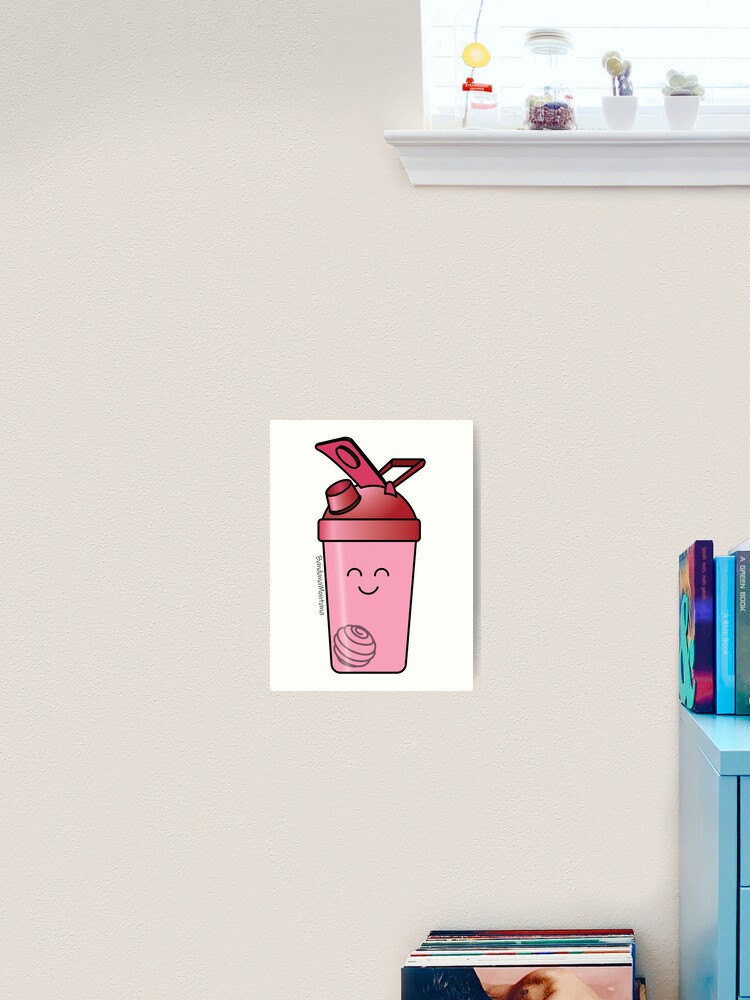 Protein Shaker Cup Illustration Sticker for Sale by BandanaMontana