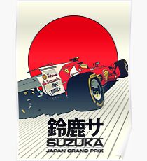 Formel 1 Großer Preis von Japan Poster