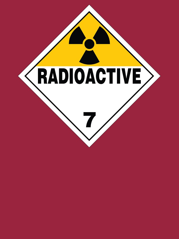 Thumbnail 5 von 5, Langarmshirt, Radioaktives Warnschild designt und verkauft von rupertrussell.