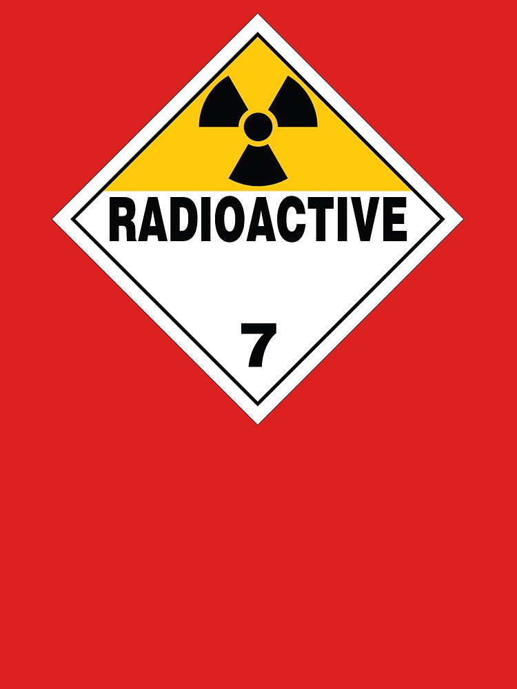 Thumbnail 7 von 7, Classic T-Shirt, Radioaktives Warnschild designt und verkauft von rupertrussell.
