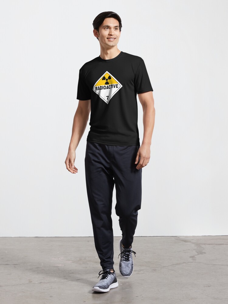 Thumbnail 5 von 7, Funktionsshirt, Radioaktives Warnschild designt und verkauft von rupertrussell.