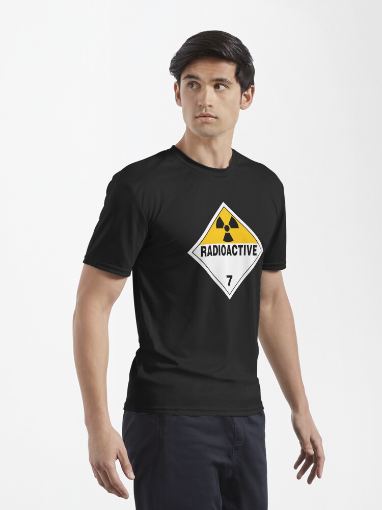 Thumbnail 3 von 7, Funktionsshirt, Radioaktives Warnschild designt und verkauft von rupertrussell.