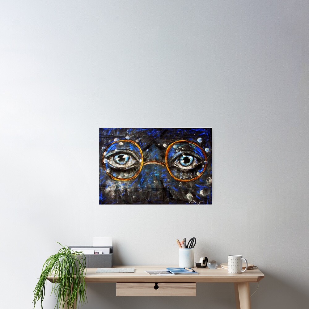 "Great Gatsby Eyes" Poster for Sale by kellyjeanart Redbubble