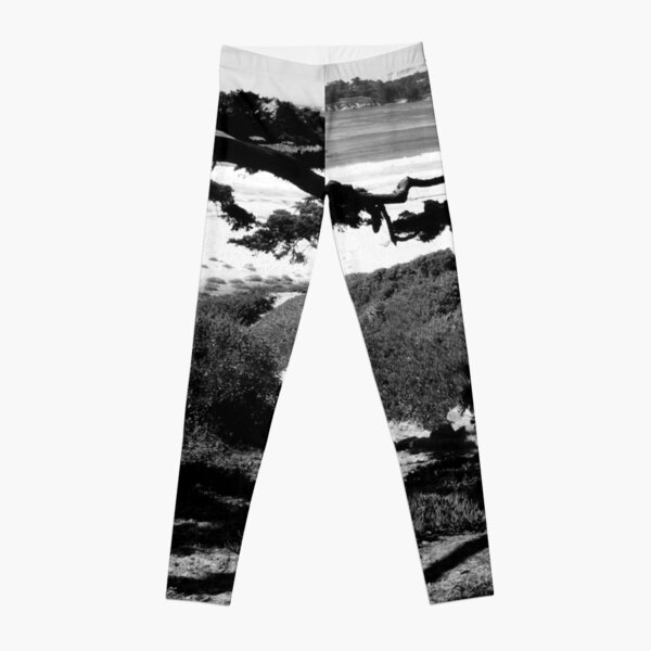 Item preview, #226  Carmel Beach In Black & White designed and sold by MyInnereyeMike.