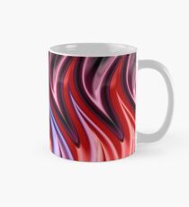 Abstract Flames Mug