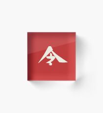 Black Flag Army flag Acrylic Block