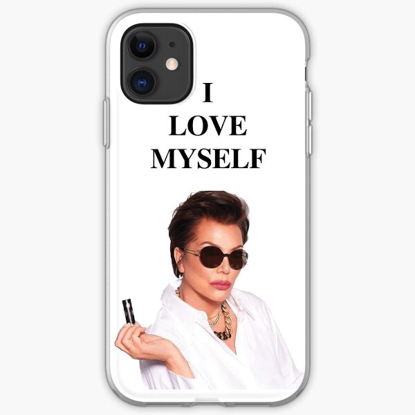 kris jenner I love myself iPhone Soft Case