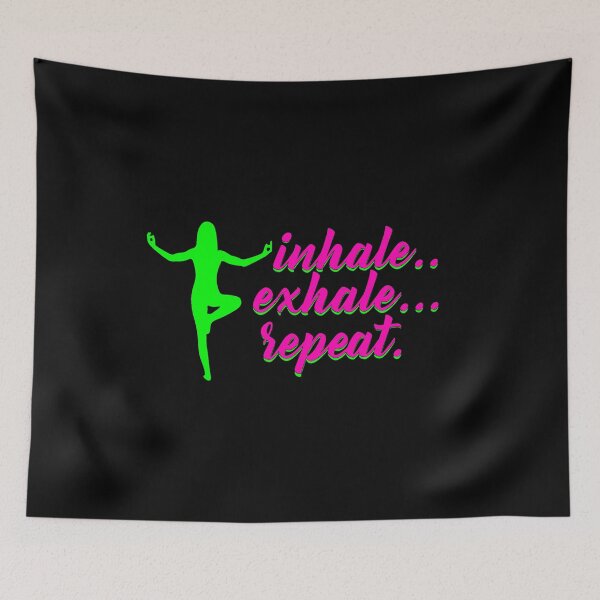Item preview,  YOGA - Inhale, Exhale, Repeat designed and sold by design2try.
