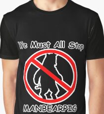 MANBEARPIG (South Park) (Al Gore) Graphic T-Shirt