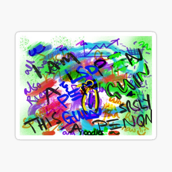 Item preview, psychedelic penguin designed and sold by toothbrush1.