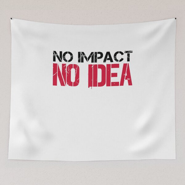 Item preview, No Impact (v2) designed and sold by BlueRockDesigns.