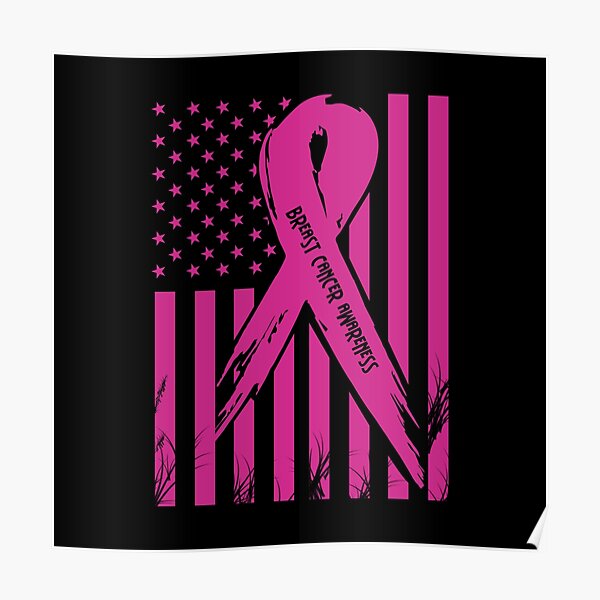 Download Breast Cancer Svg Posters Redbubble