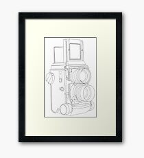 TLR Camera Framed Print