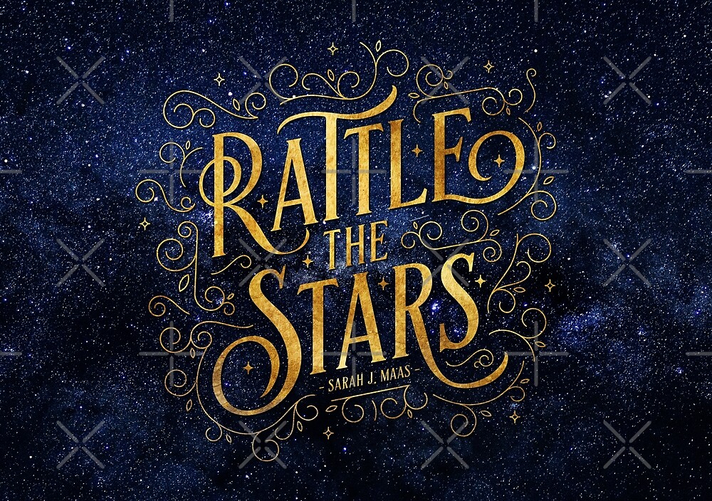 "Rattle the Stars Night" by Stella Bookish Art Redbubble