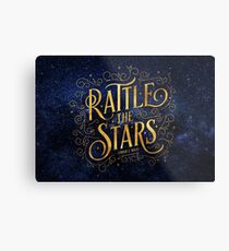 Rattle the Stars - Night Metal Print