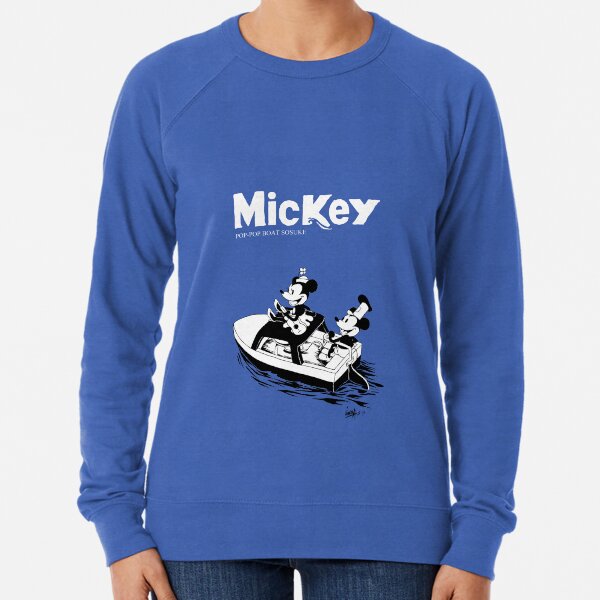 Mickey Pop-Pop Boat Lightweight Sweatshirt