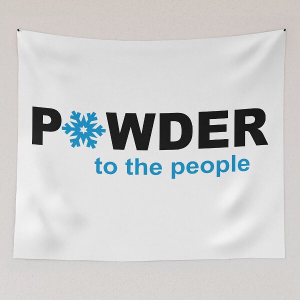 Item preview, Powder to the People  designed and sold by Vectorqueen.