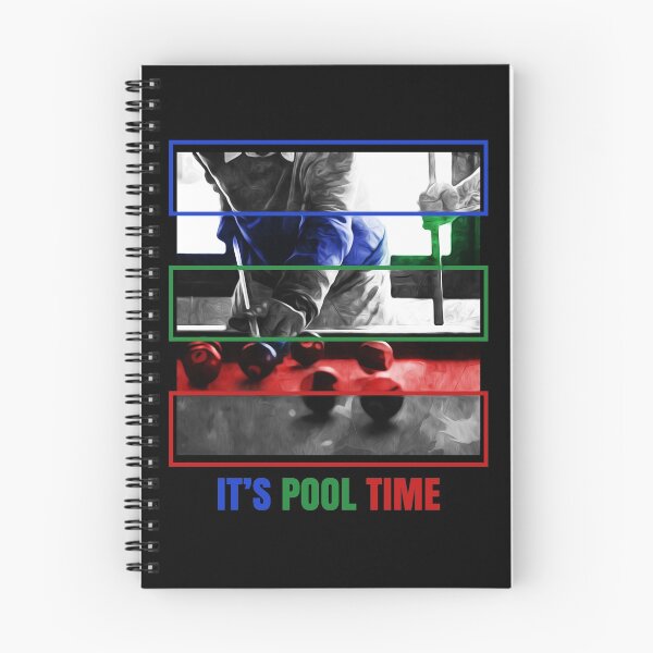 Item preview, IT'S POOL TIME - Billiard Snooker Gift designed and sold by bennikaufmann.