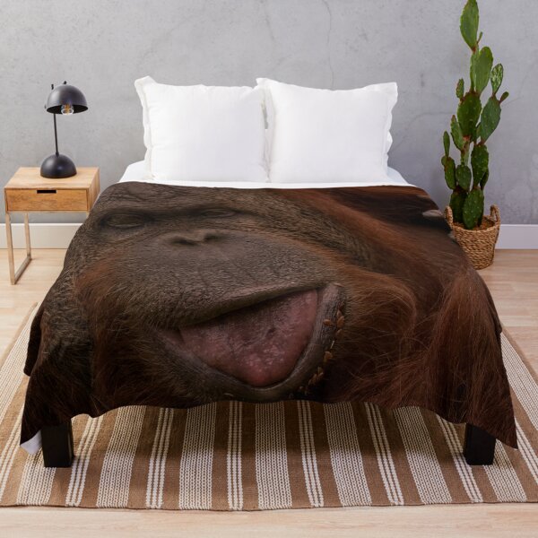 Item preview, Orangutan Close-Up designed and sold by rawshutterbug.