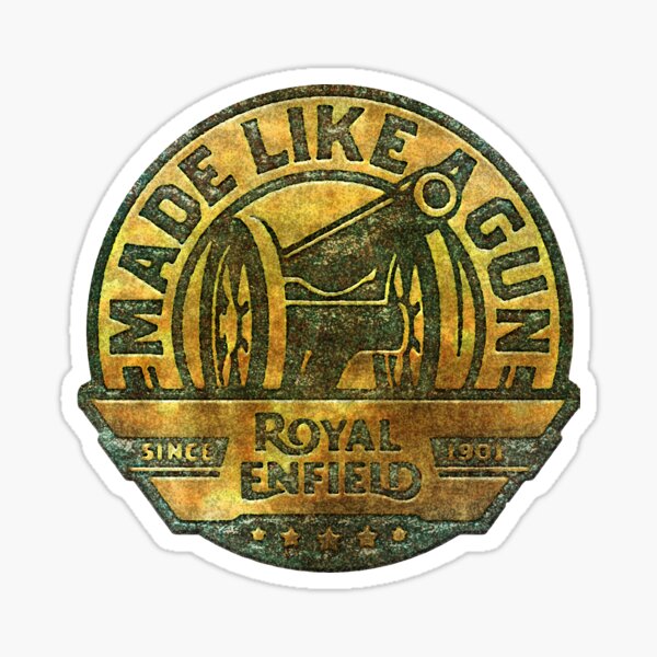 Royal Enfield Motorcycles Logo Sticker