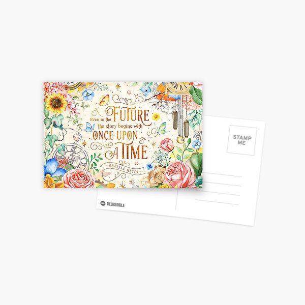 Once upon a time Postcard