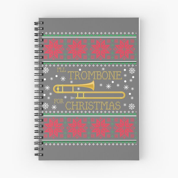 Item preview, Trombone Ugly Christmas Sweater Marching Band Christmas Sweater Gift designed and sold by mrsmitful.
