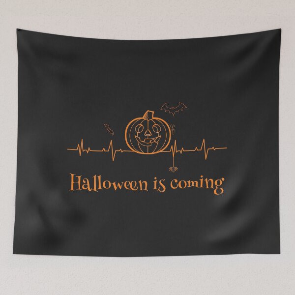 Item preview, Halloween heartbeat designed and sold by Zero81.