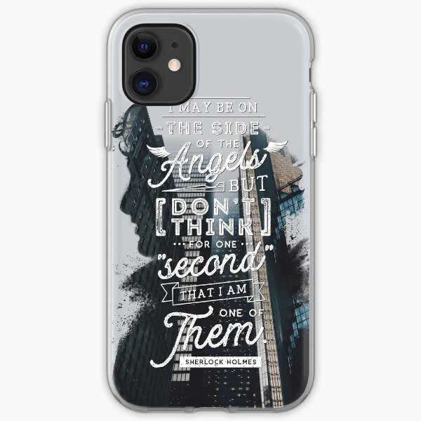 Sherlock - Angels iPhone Soft Case