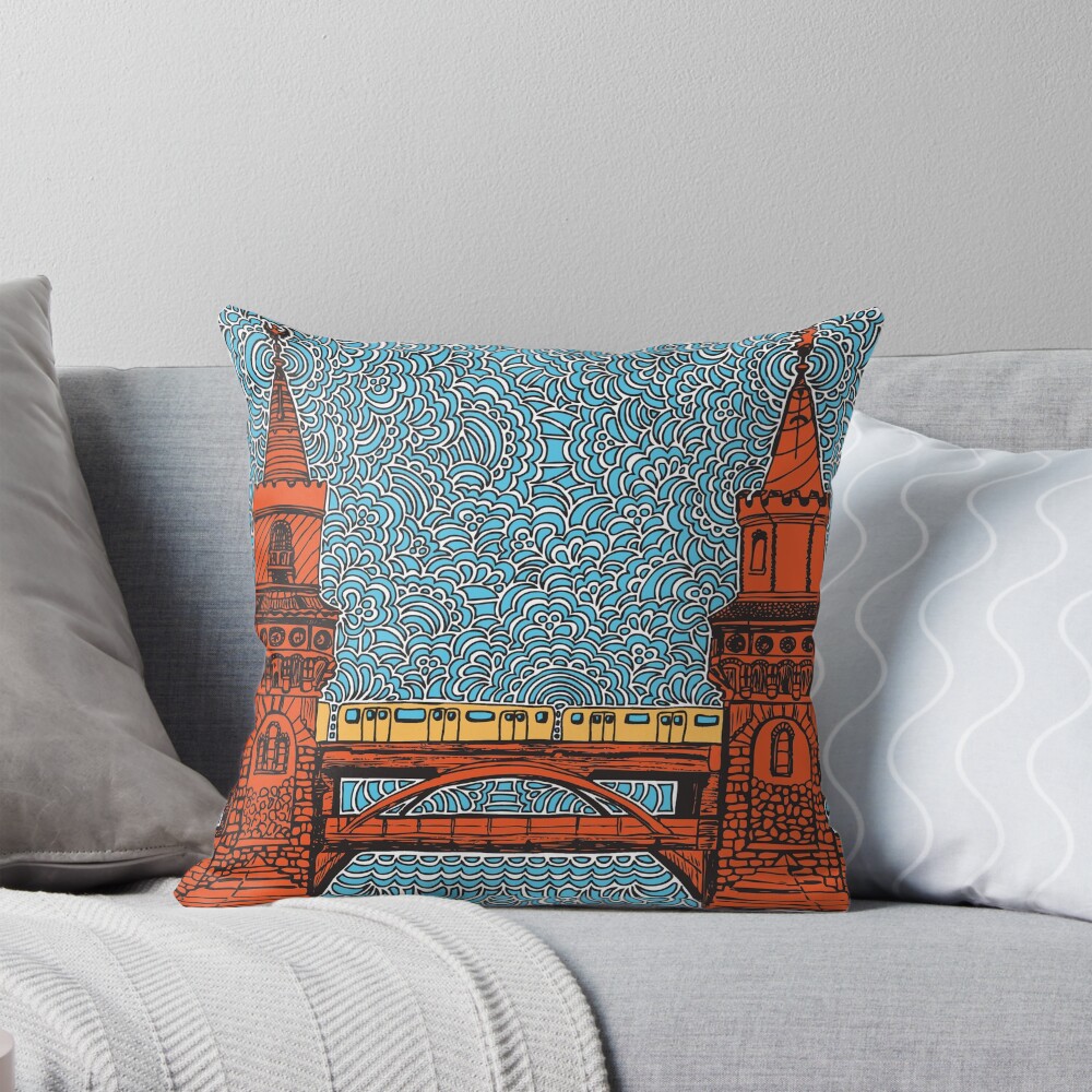 Item preview, Throw Pillow designed and sold by kpdesign.