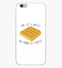 can i get a waffle? iPhone Case