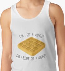 can i get a waffle? Men's Tank Top