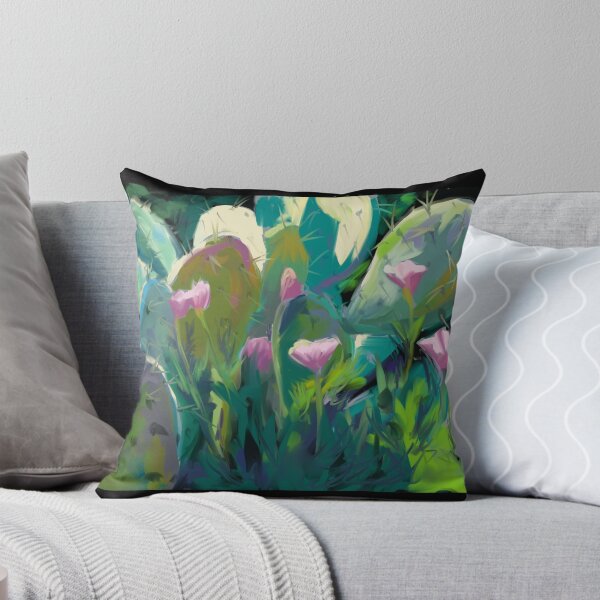 Item preview, Cactus and California Poppies designed and sold by Cori Redford.