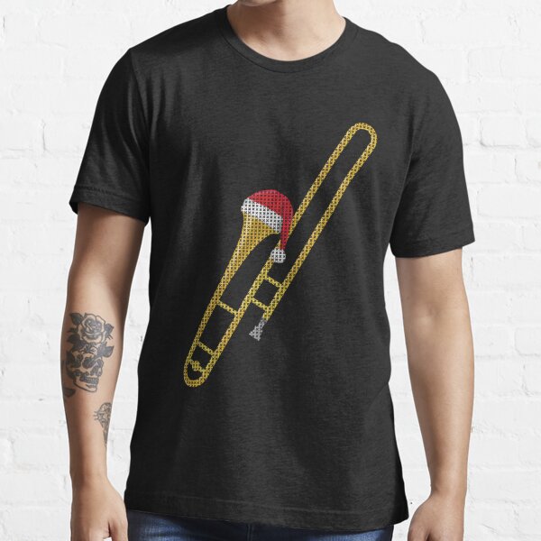Carte de vœux for Sale avec l'œuvre « Cadeau de chemise de Noël moche de  fanfare de trombone » de l'artiste mrsmitful