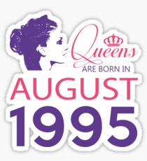 It's My Birthday 23. Made In August 1995. 1995 Gift Ideas. Sticker