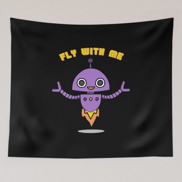 Item preview, Flying robot gift designed and sold by bennikaufmann.