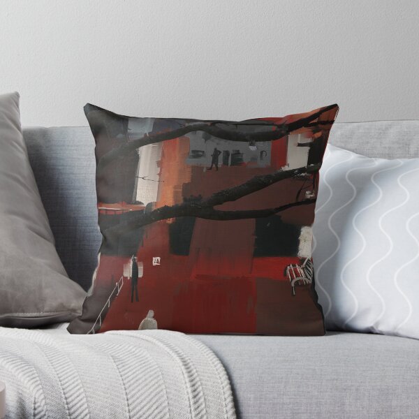 total espionnage Throw Pillow