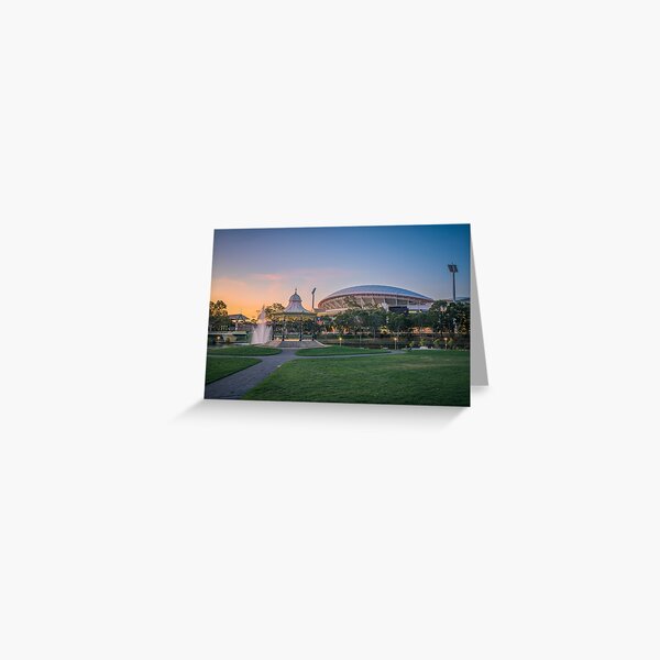 Torrens Sunset Greeting Card