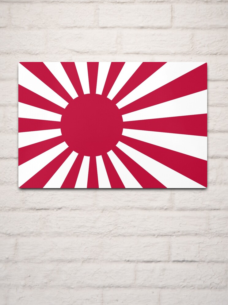 Flag of Japan - Japanese Flag Metal Print for Sale by RBEnt