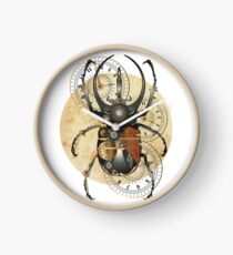 Scarab beetle, steam punk style, Bug Clock