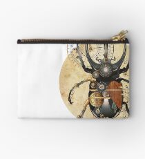 Scarab beetle, steam punk style, Bug Studio Pouch