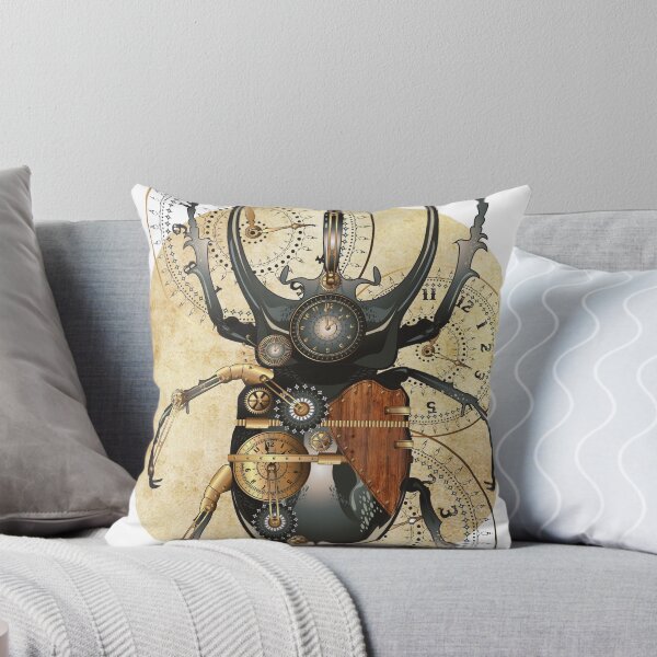 Item preview, Scarab beetle, steam punk style, Bug designed and sold by paperandinkuk.