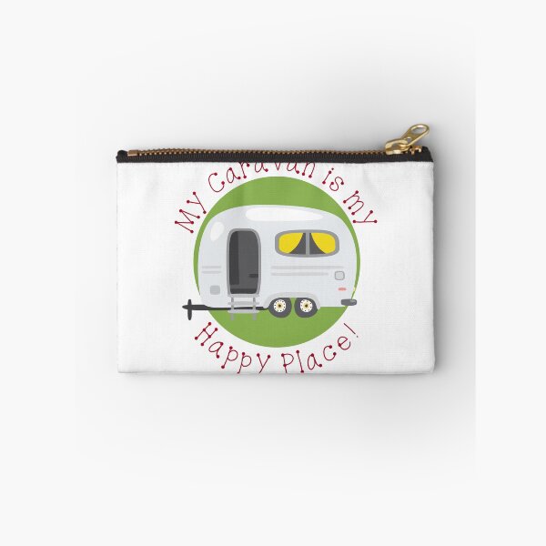 Item preview, My Caravan is my Happy Place designed and sold by OkidokiBarlick.